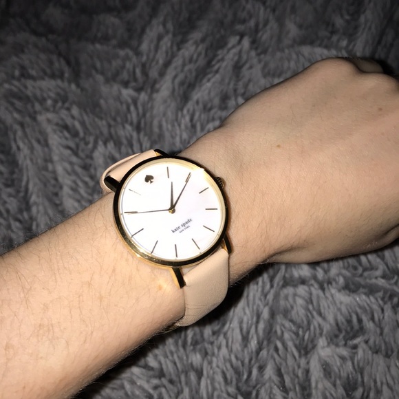 kate spade metro watch in rose grey ✨♠️